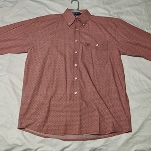 Wrangler x George Strait Long Sleeve Button Up Western Shirt